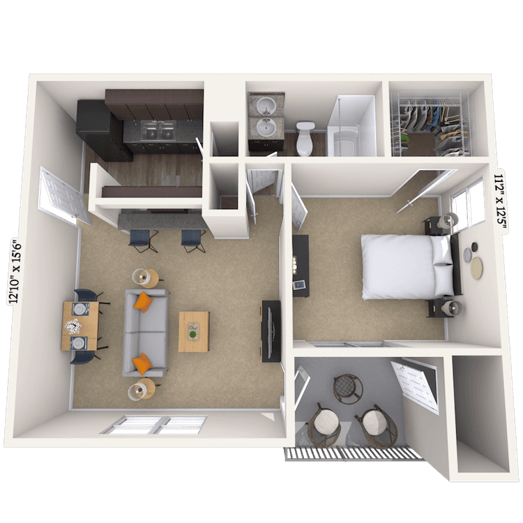 Floorplan image of unit 04836422
