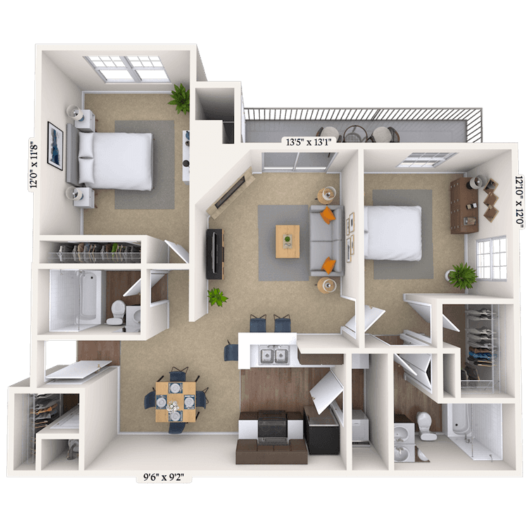 Floorplan image of unit 09143112