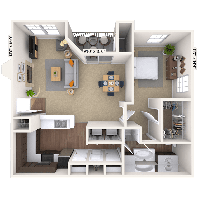 Floorplan image of unit 19796813
