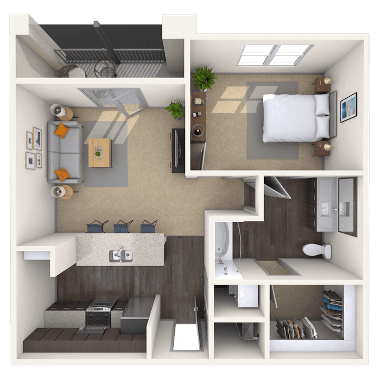 Floorplan image of unit 1475-100