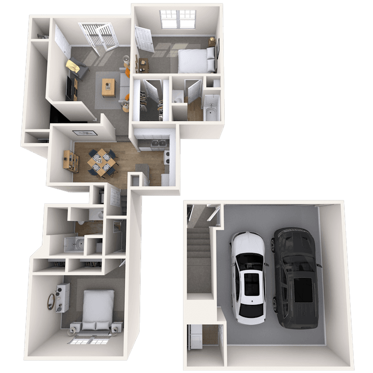 Floorplan image of unit 512