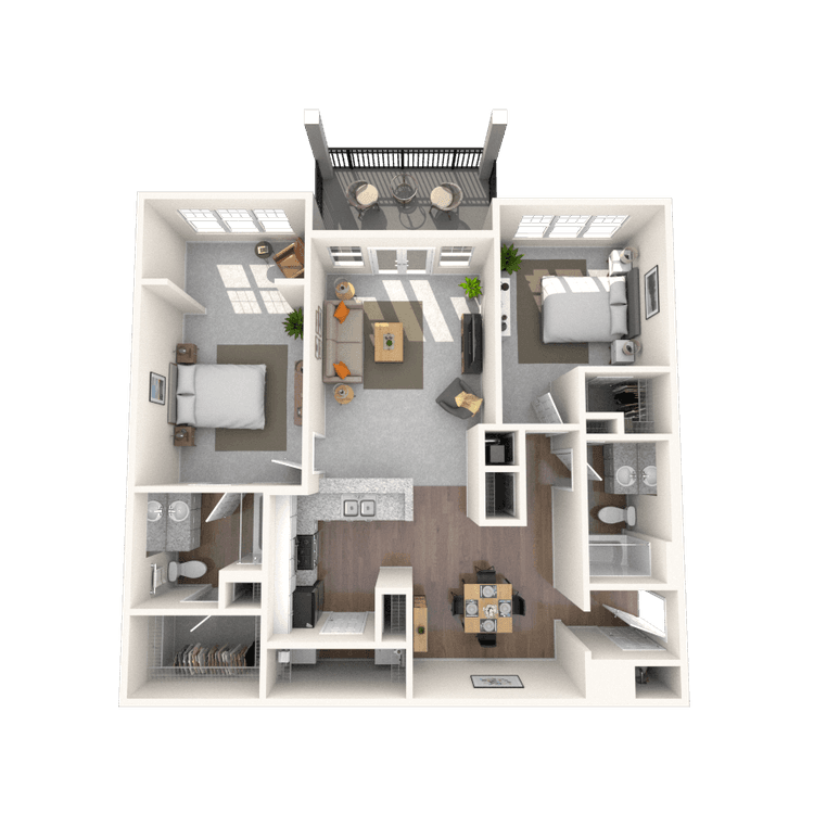 Floorplan image of unit 1139