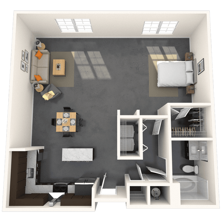 Floorplan image of unit 1108