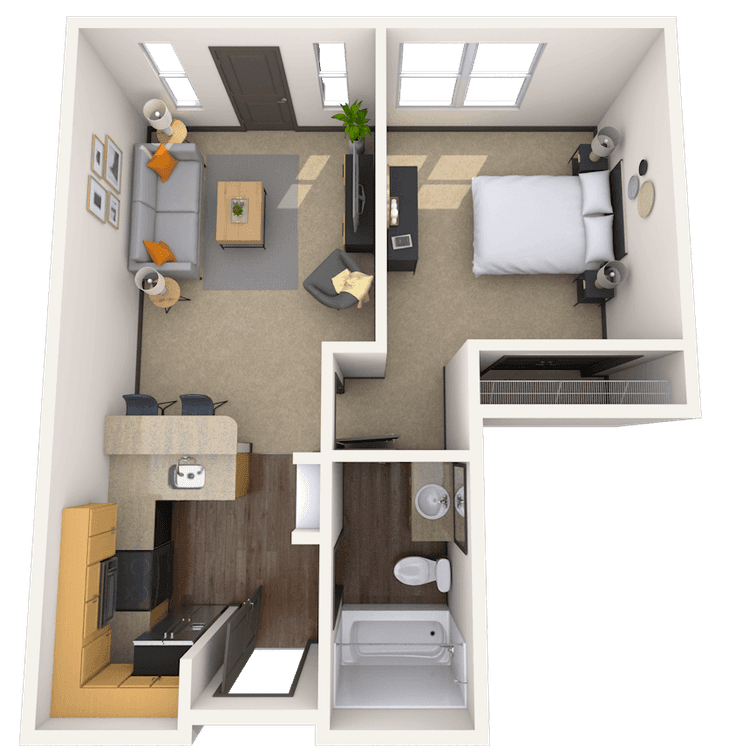 Floorplan image of unit 5139