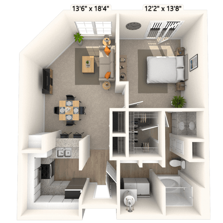 Floorplan image of unit 4936