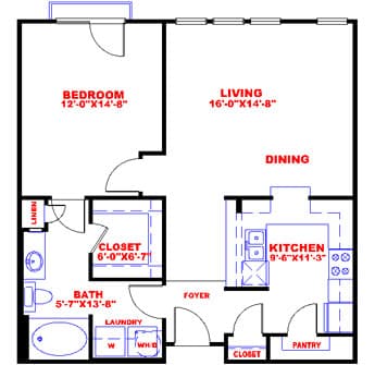 Floorplan image of unit 21031