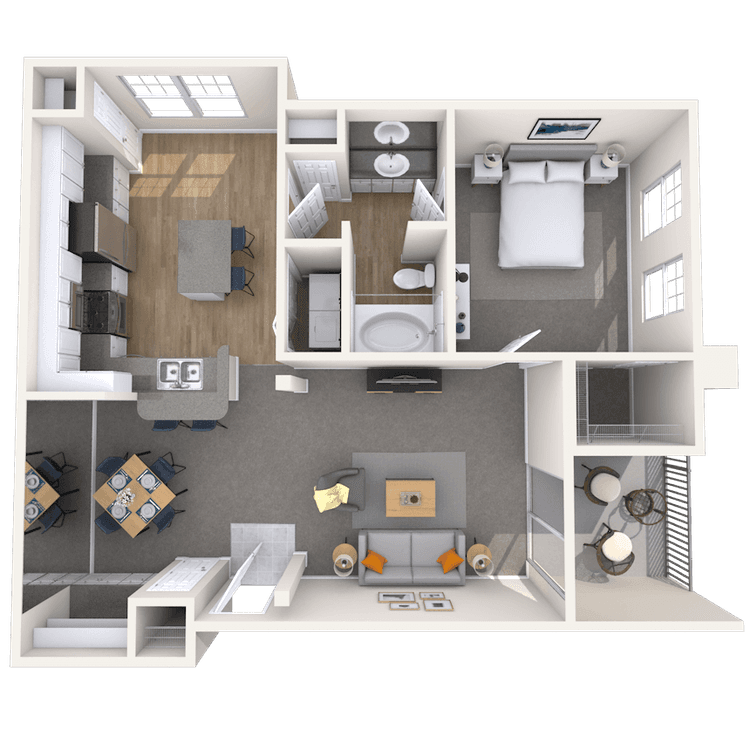 Floorplan image of unit 088201