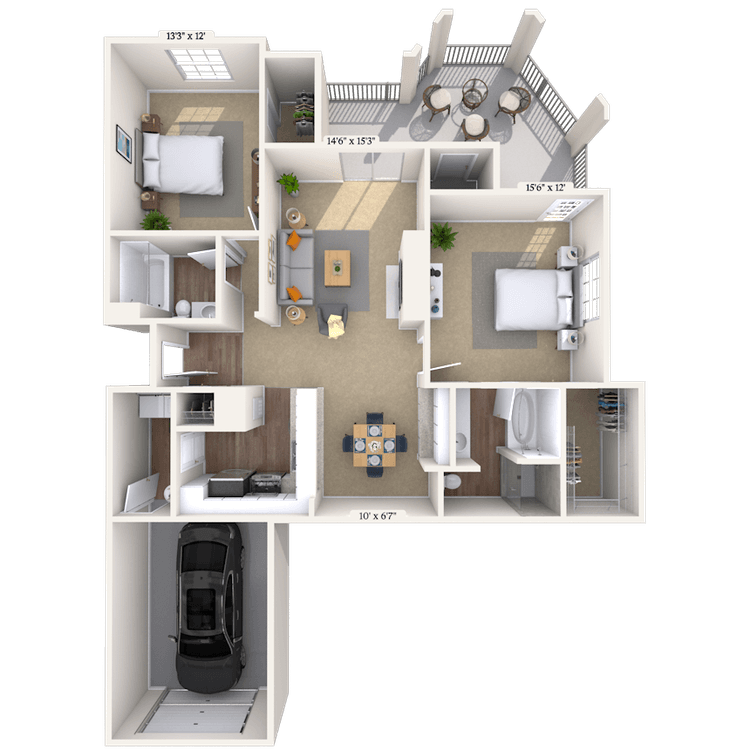 Floorplan image of unit 191921