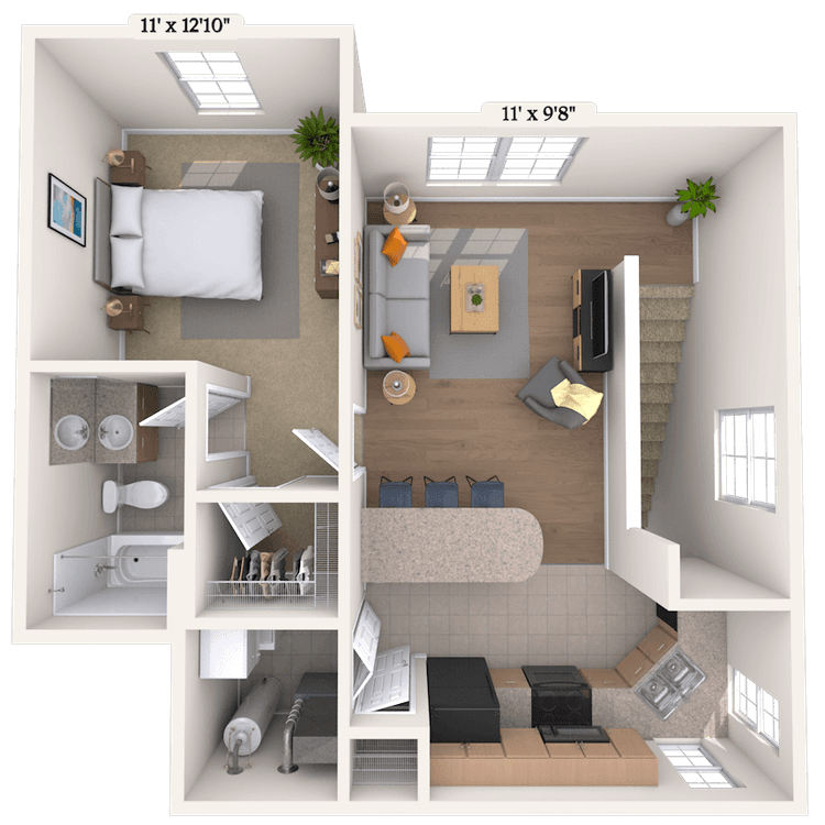 Floorplan image of unit 0211131