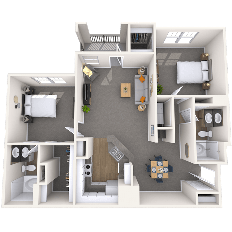 Floorplan image of unit 1313307