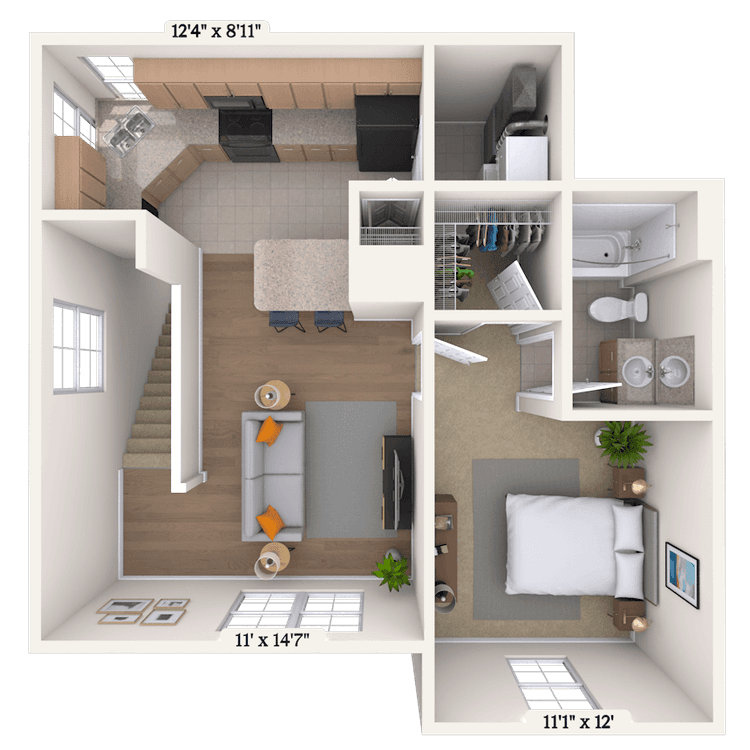Floorplan image of unit 0111201