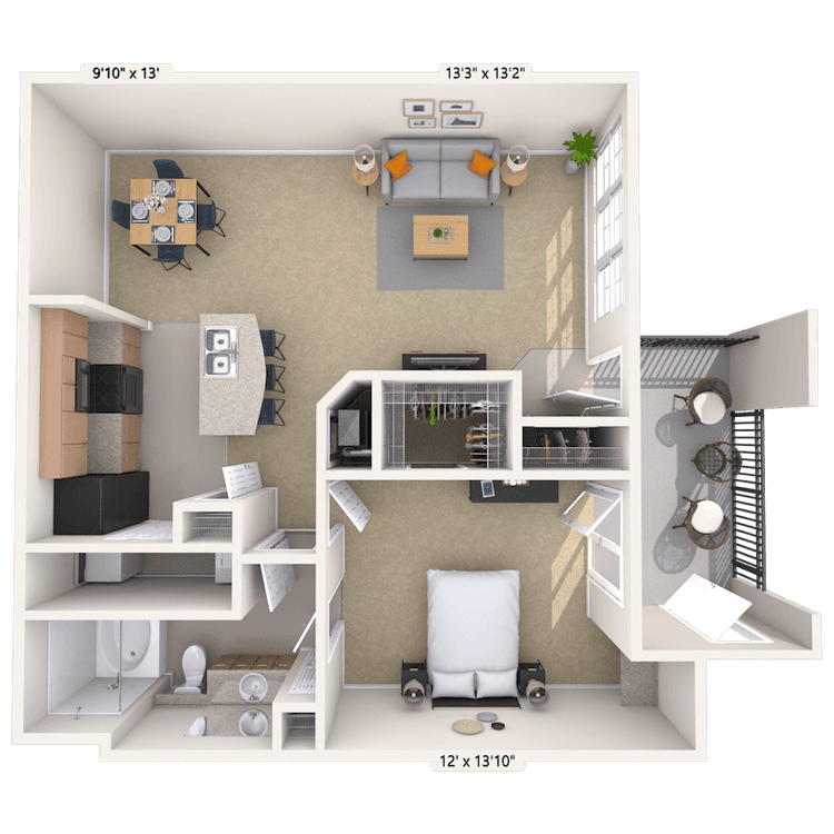 Floorplan image of unit 020223
