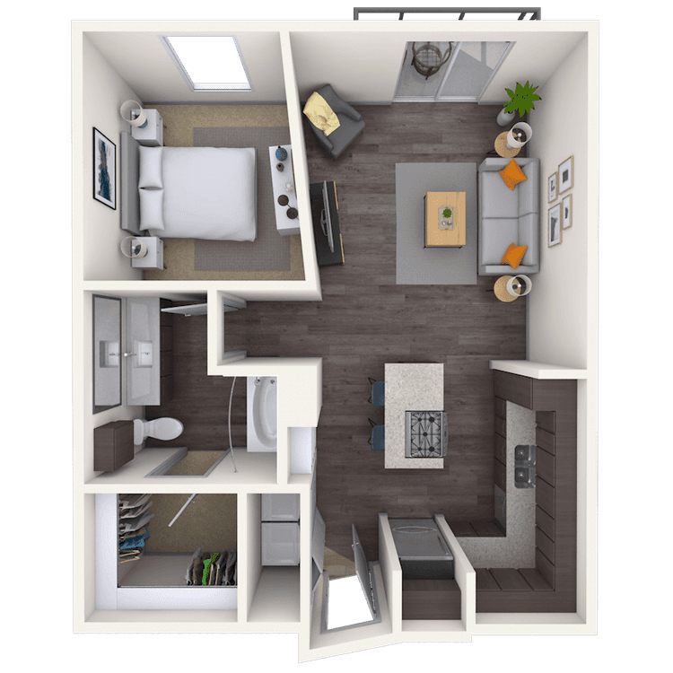 Floorplan image of unit 12103