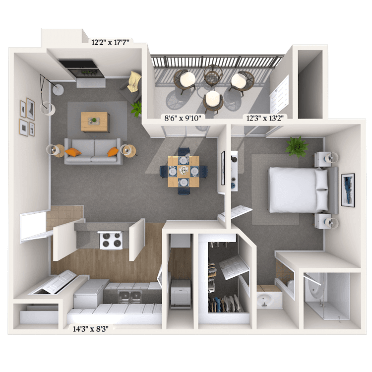 Floorplan image of unit 010122