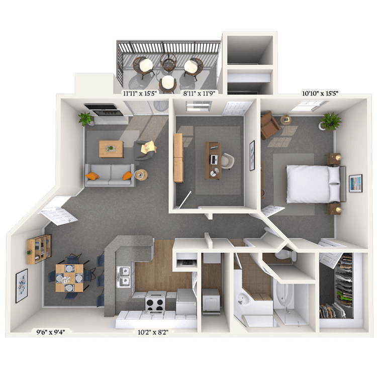 Floorplan image of unit 010924