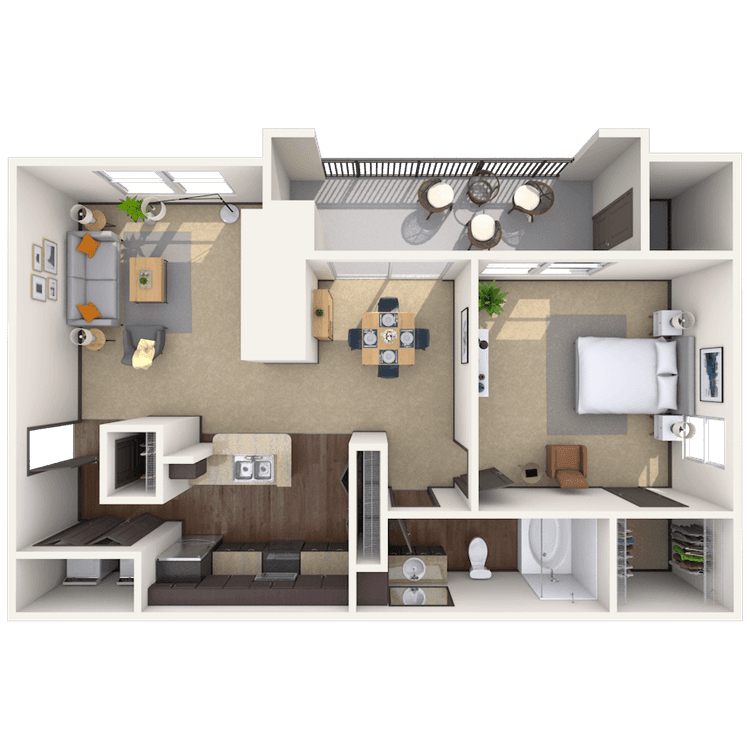 Floorplan image of unit 06628
