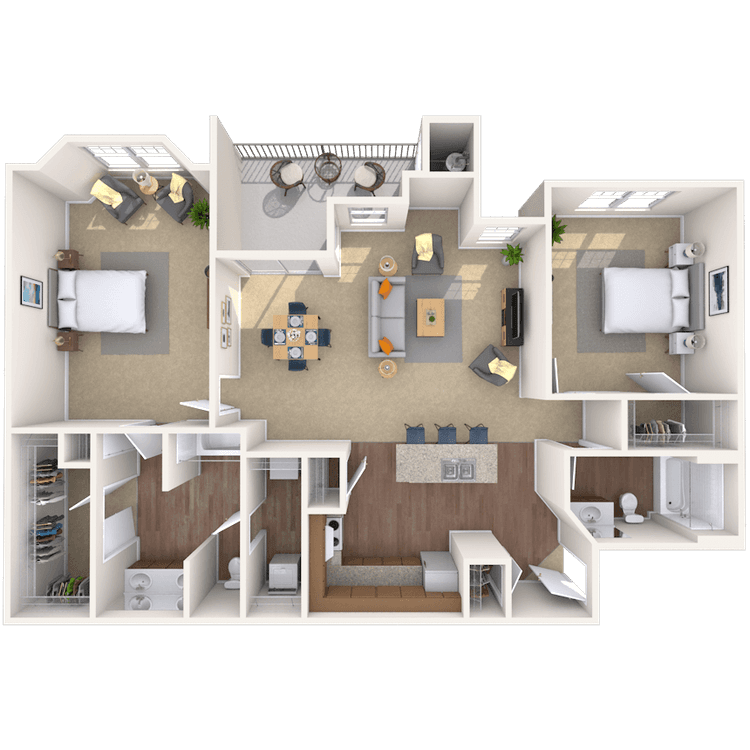 Floorplan image of unit 011011