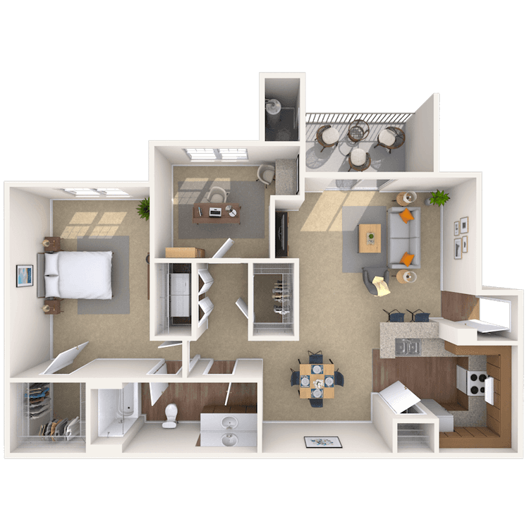 Floorplan image of unit 011114