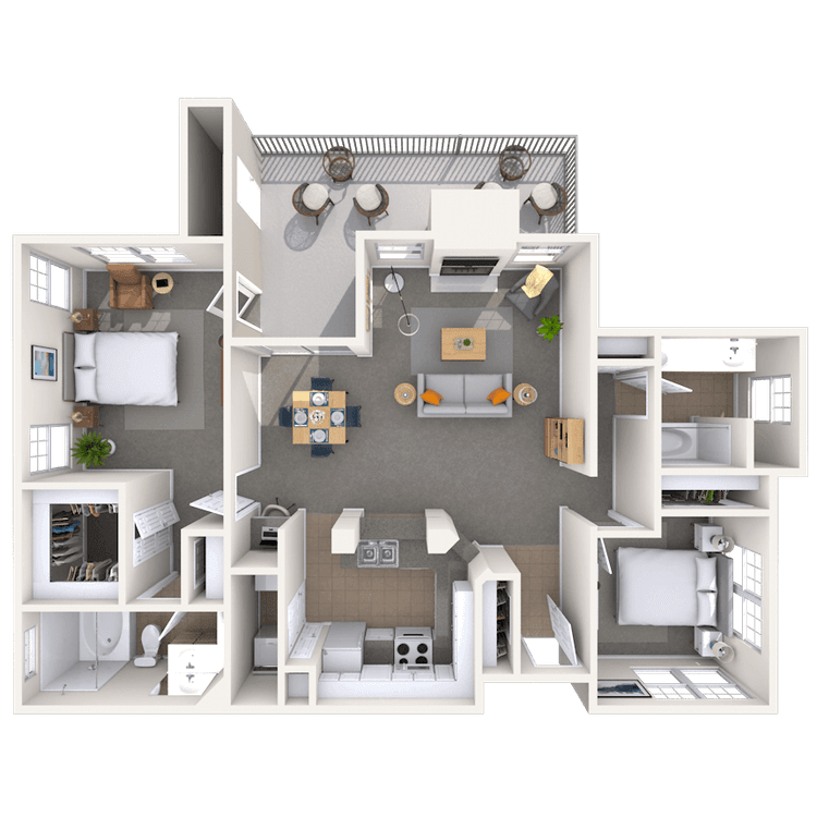 Floorplan image of unit 121230
