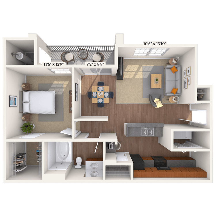 Floorplan image of unit 202028