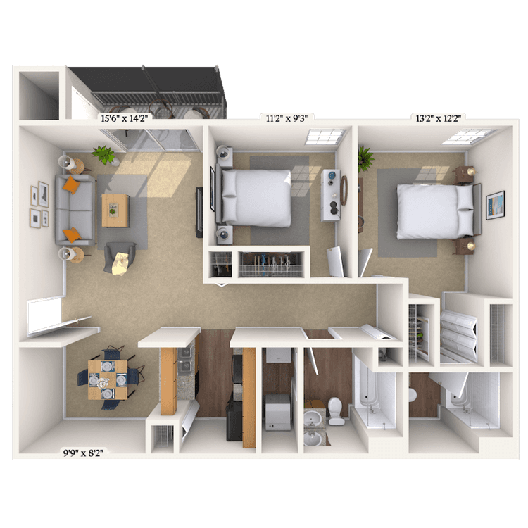Floorplan image of unit 01141134