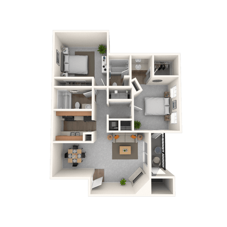Floorplan image of unit 111112