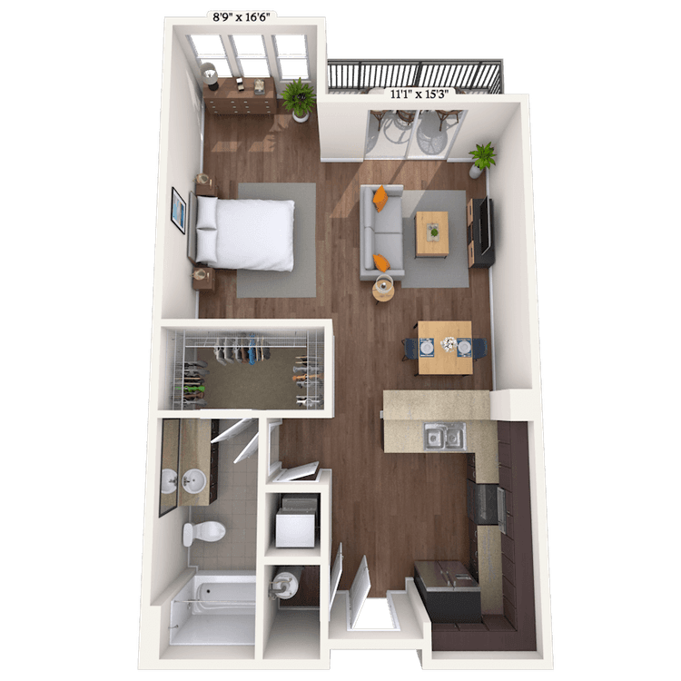 Floorplan image of unit 010120