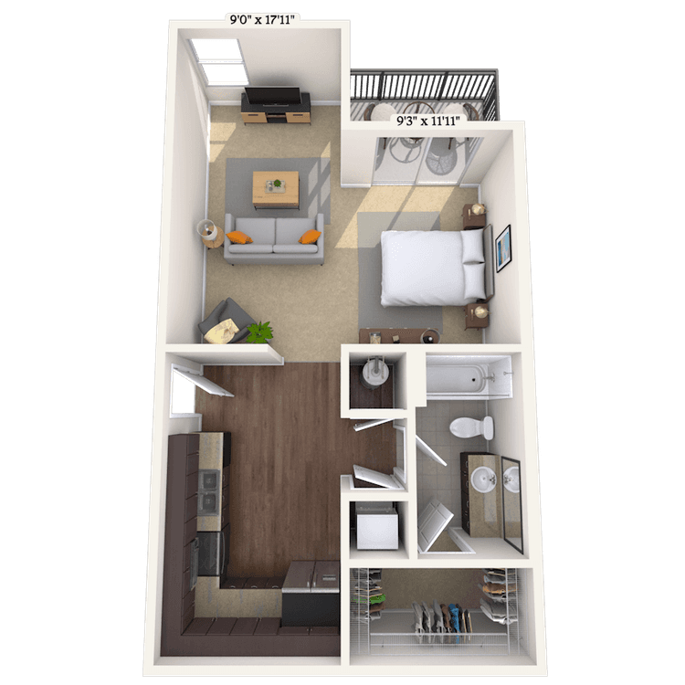 Floorplan image of unit 010103