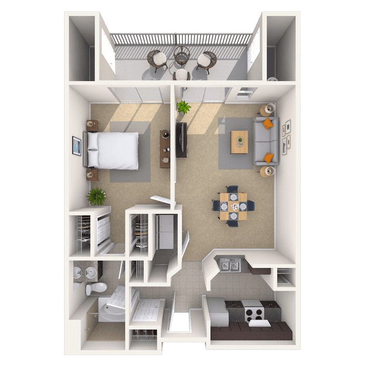 Floorplan image of unit 09313