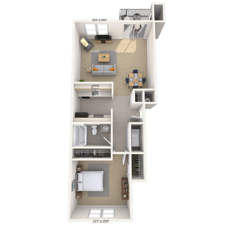 Floorplan image of unit SD351