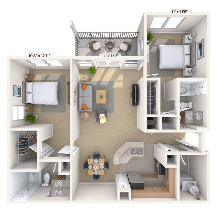 Floorplan image of unit 0505211