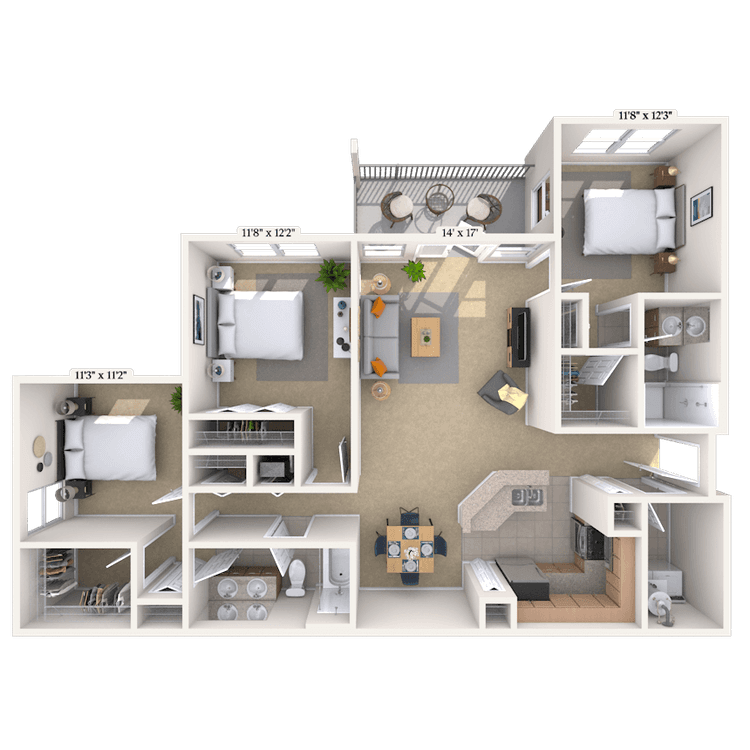 Floorplan image of unit 0808216