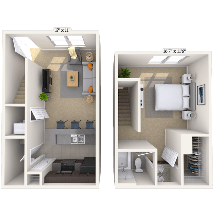 Floorplan image of unit KP01670