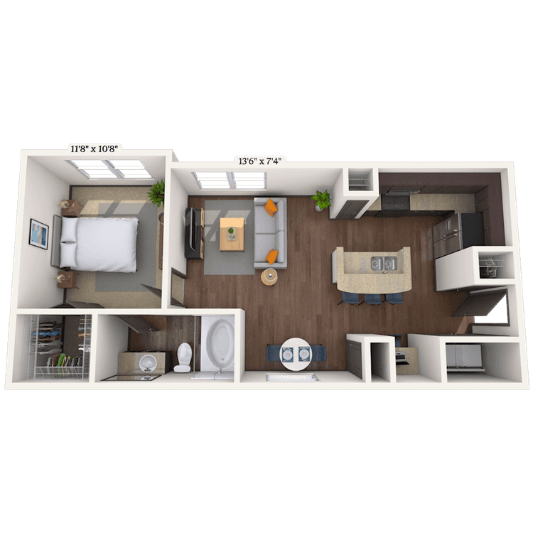 Floorplan image of unit 022116